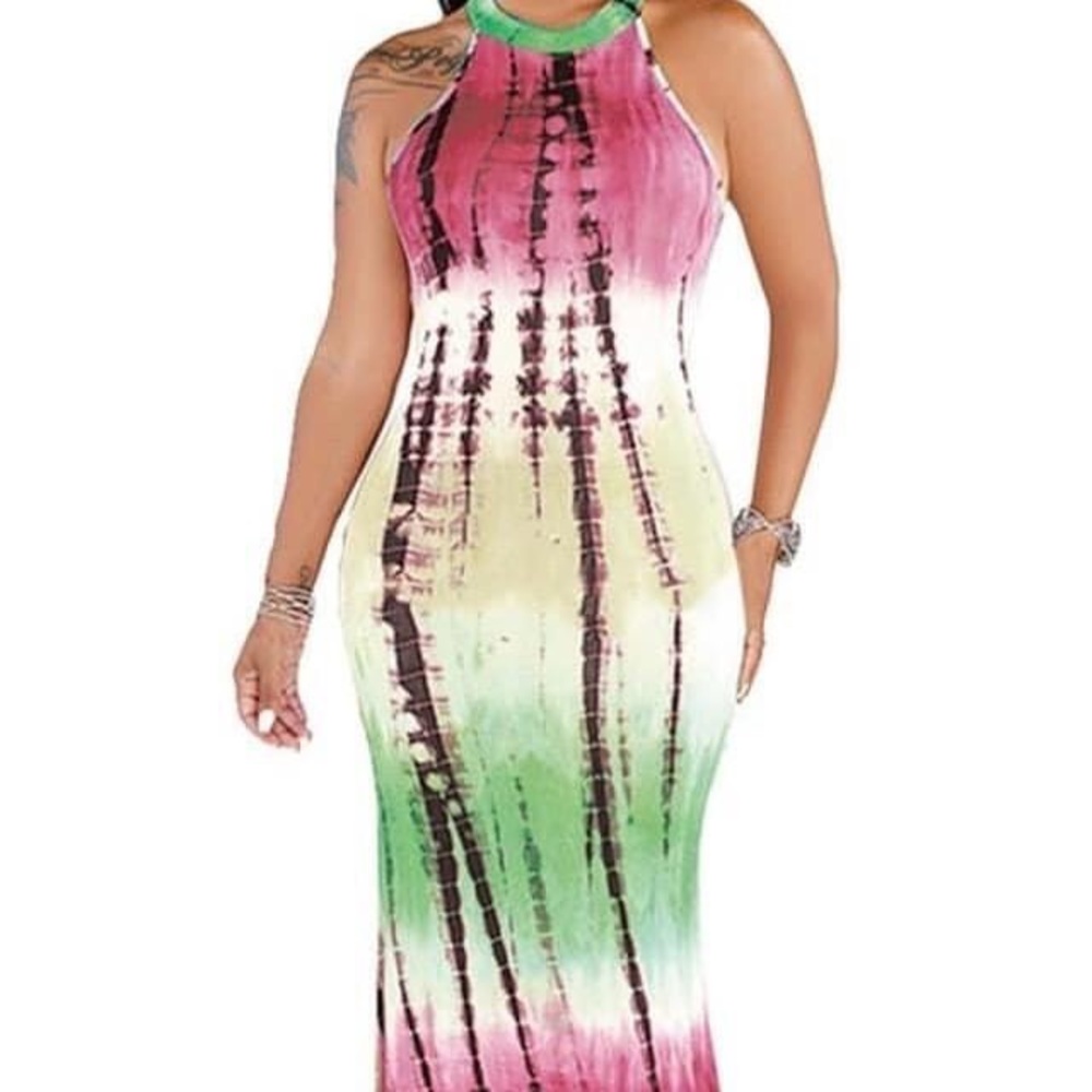 Maxi Dress- Multi Color